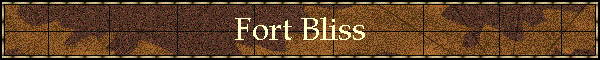 Fort Bliss